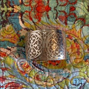 Brighton silver hinge bracelet